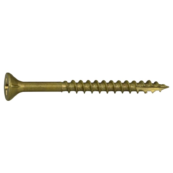 Midwest Fastener Deck Screw, #7 x 2 in, Steel, Flat Head, Phillips Drive, 148 PK 54031 - main